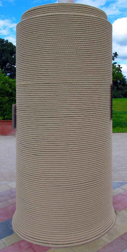 Rolled up sculpture roll