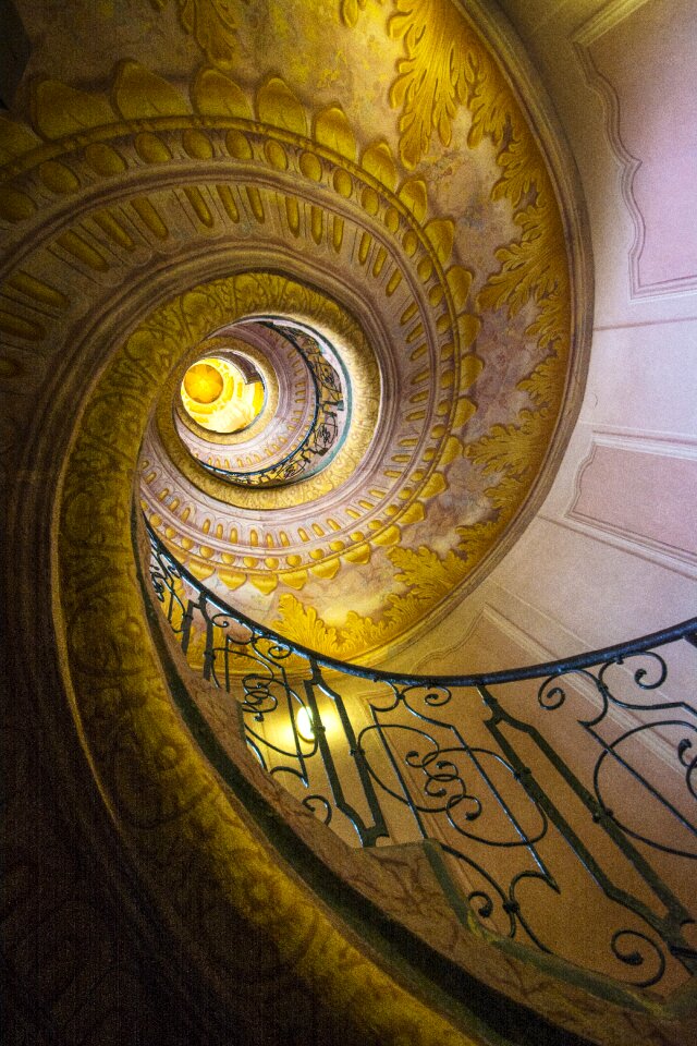 Mel g monastery rotary stairs
