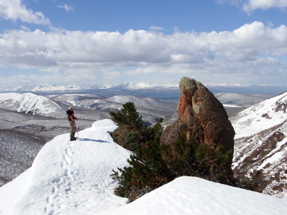 Open space rocks plateau
