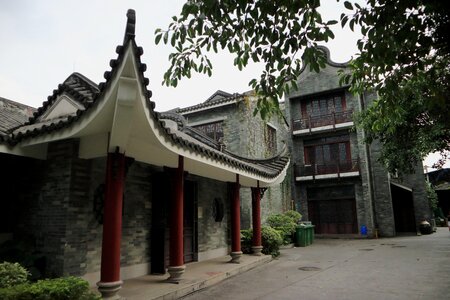 Ancient architecture lingnan culture china photo