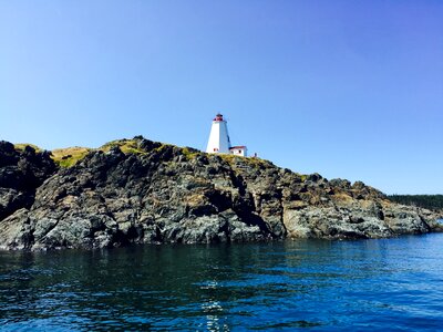 Atlantic lighthouse water photo