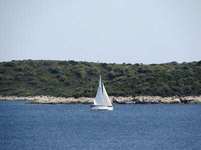 Water sea sailing photo