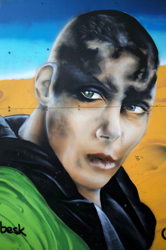 Graffiti pictures city center