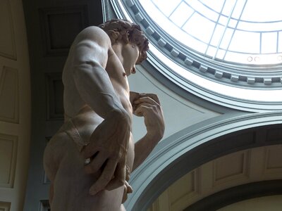 Tuscany accademia statue