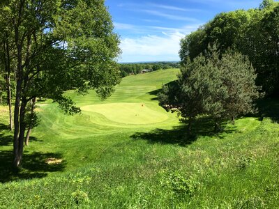 Green golf route