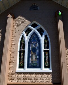Stained glass window glass religion photo