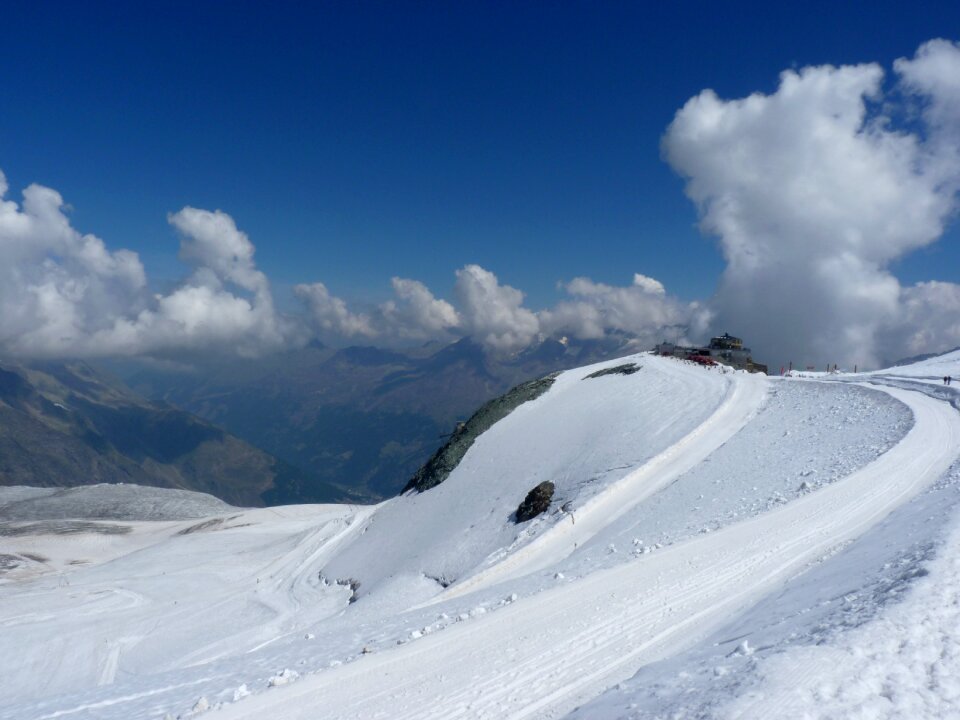 Summer snow switzerland