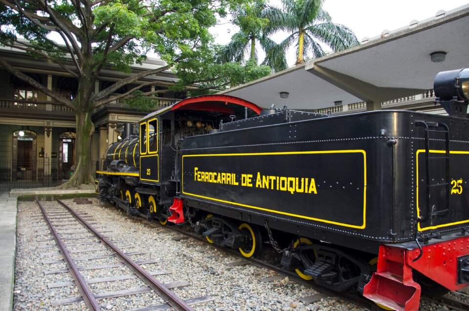 Antioquia town center railway station