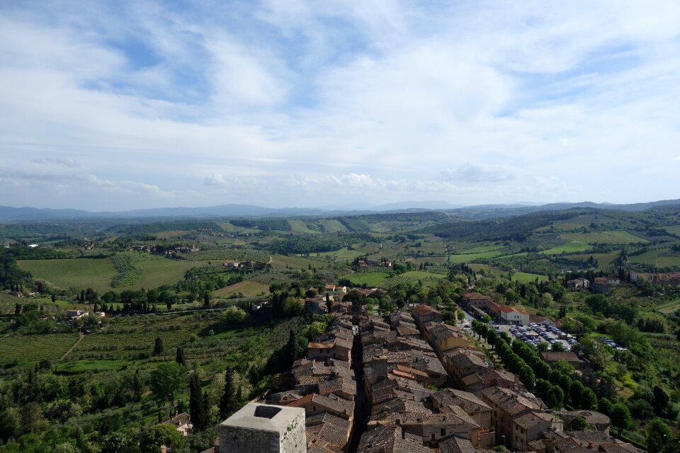 Italy panorama landscape