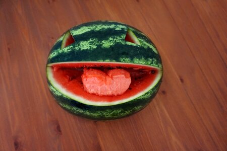 Fruit smiling cheerful