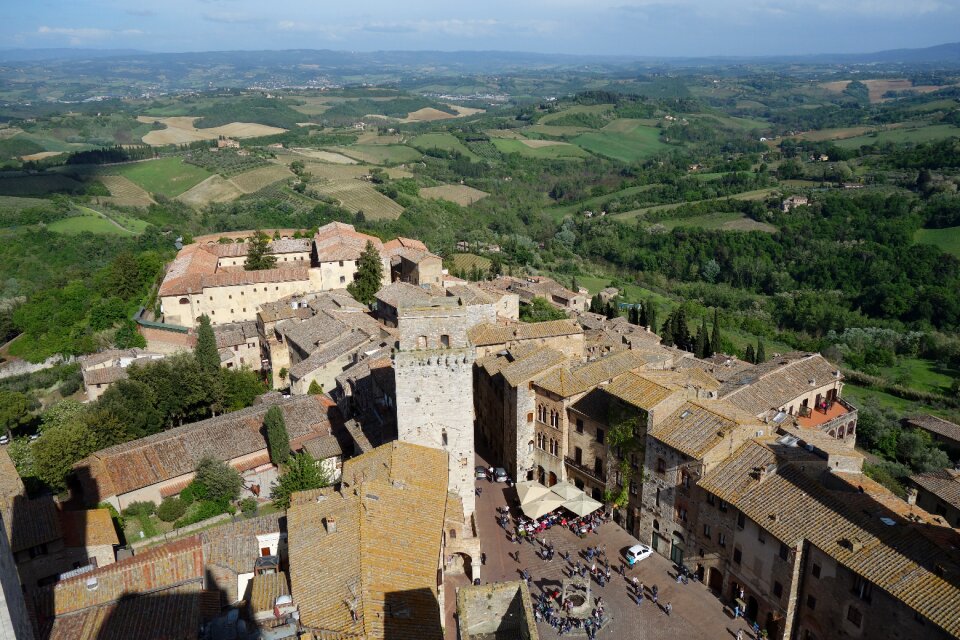 Italy panorama landscape