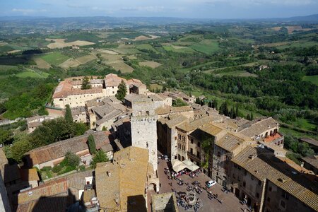 Italy panorama landscape