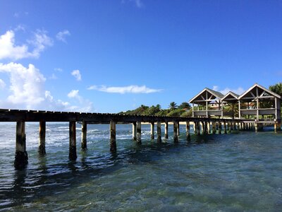 Blue sky gallery sea view