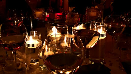 Light drink celebration