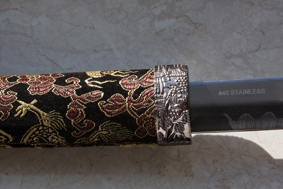 Japanese long sword daitō sword
