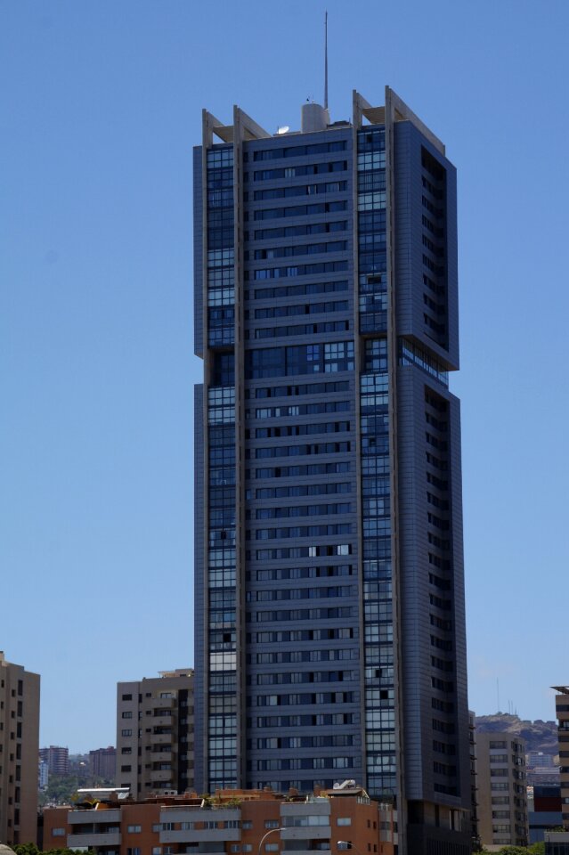 Glass window glazed facade