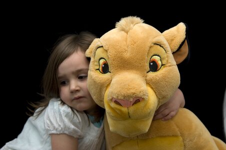 Toy cuddly child