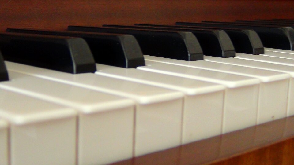 Musical instrument piano keys keyboard instrument photo