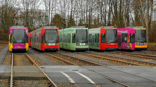 Means of transport tram traffic photo