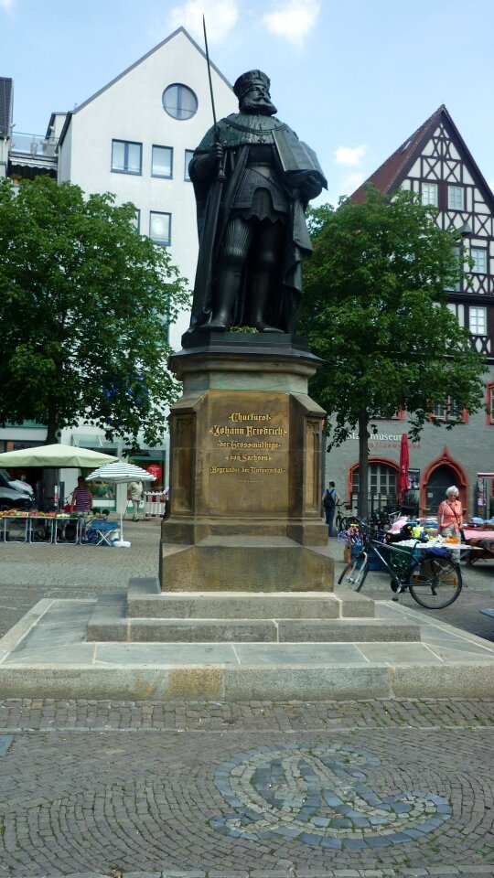 Marketplace jena the founder of the university of