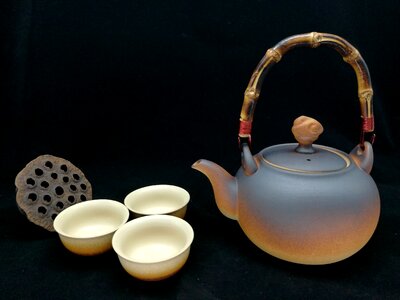 Clay pot tea chaozhou ceramic photo