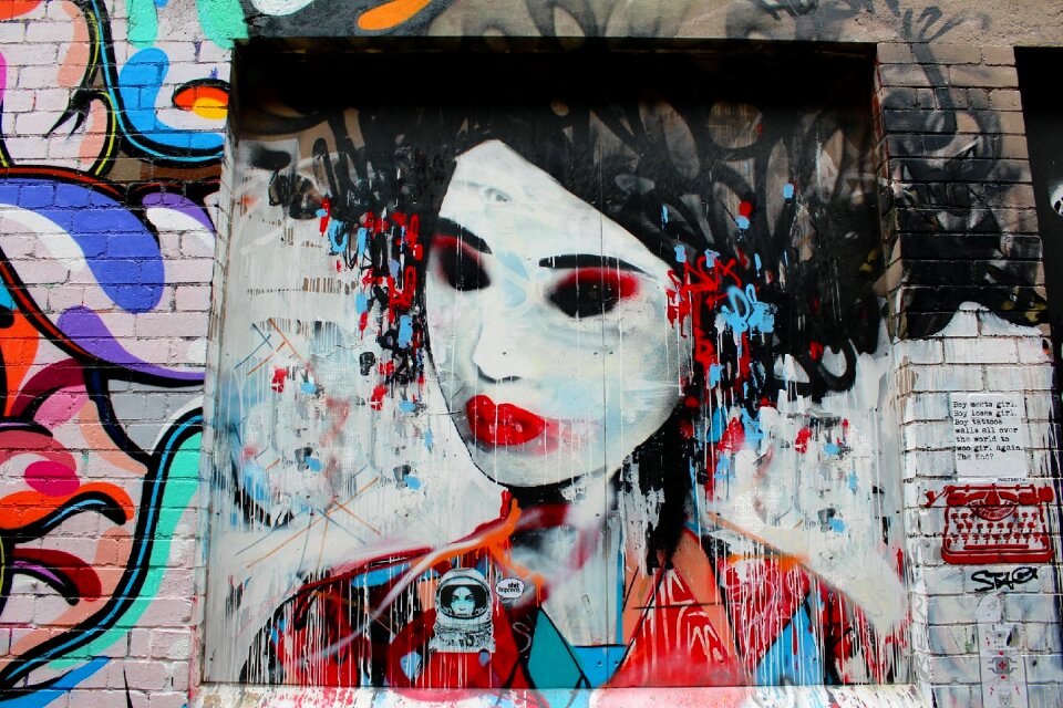 Street urban artwork