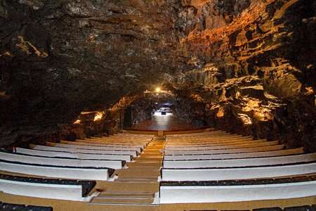 Spain africa lava cave