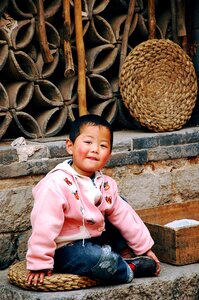 Kids in rural areas character