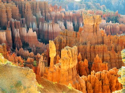 Red sandstone hiking