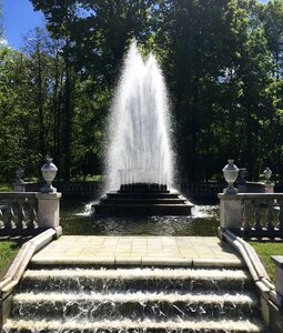 Water fountain bubble park
