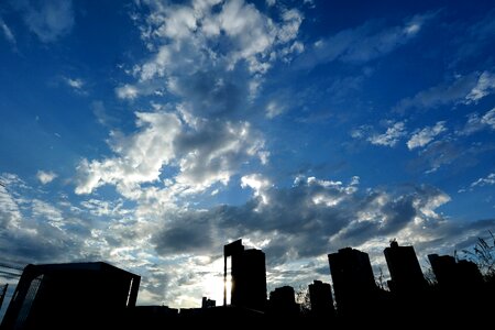 Eventide horizon buildings photo