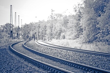 Transport track locomotive photo