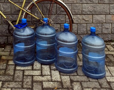 Water supply still life graphically photo
