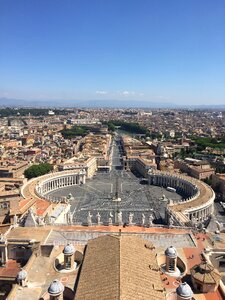 Pope castel sant'angelo sights of rome photo