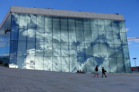 Norway architecture opera house photo