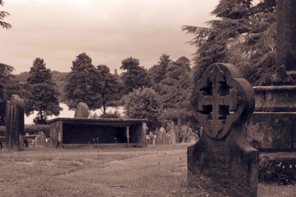 Cemetery burial grave yard