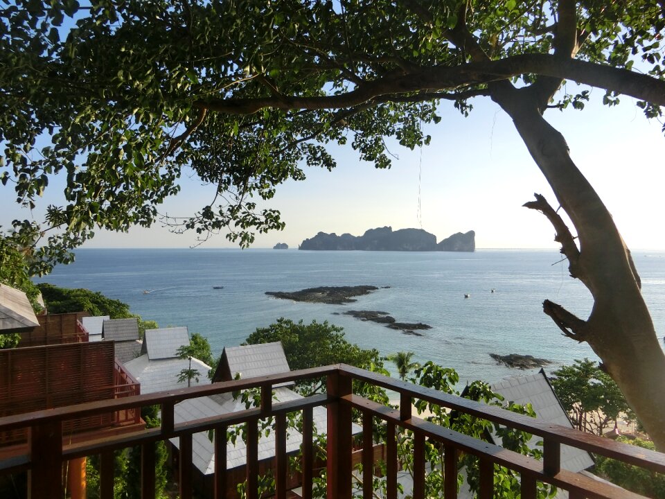 Paradise vacation asian