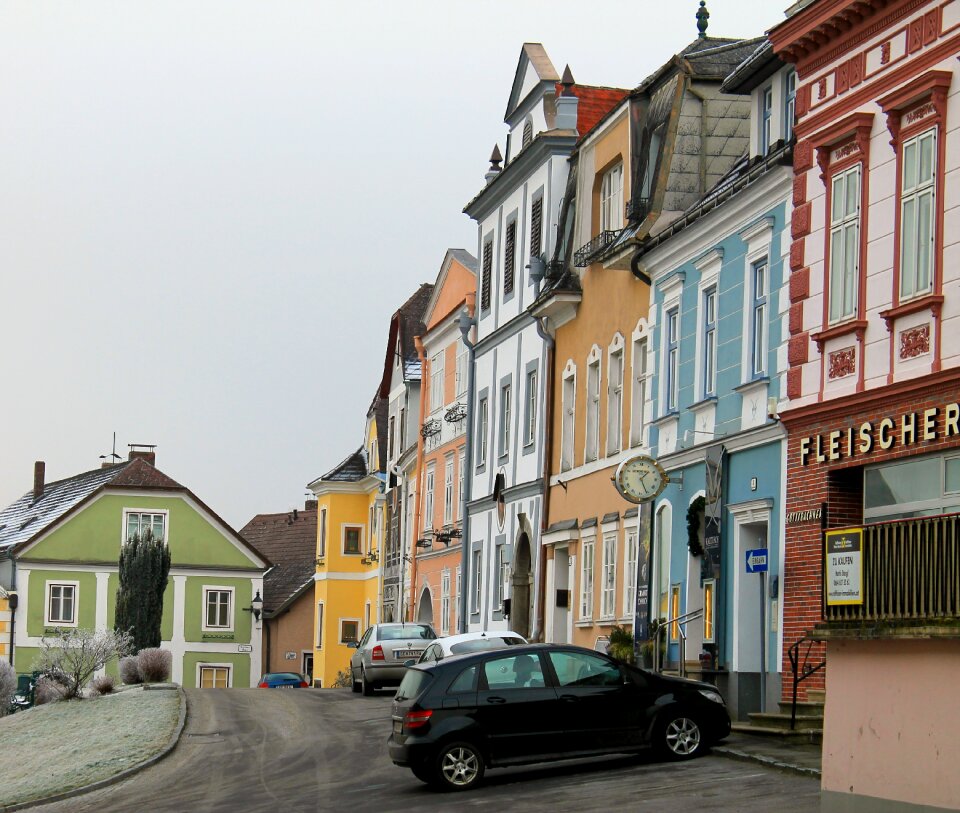 Wintry weitra austria