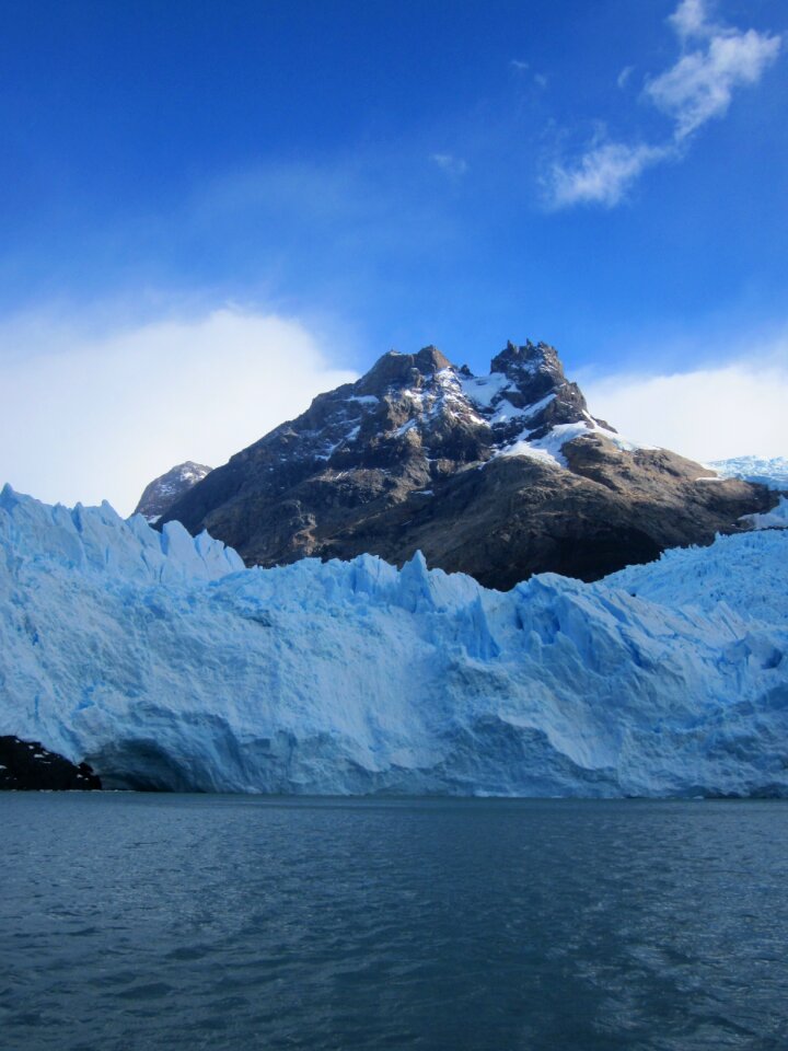 Ice lake glacier photo