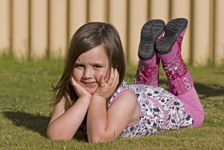 Girl pose