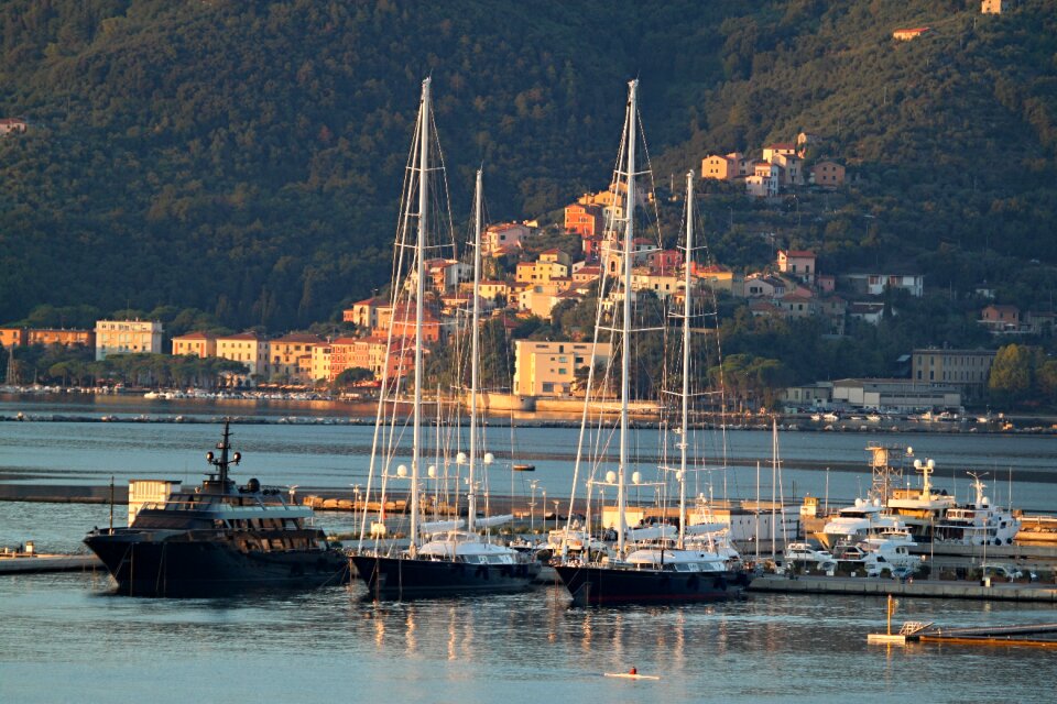 Boats sailing boat water