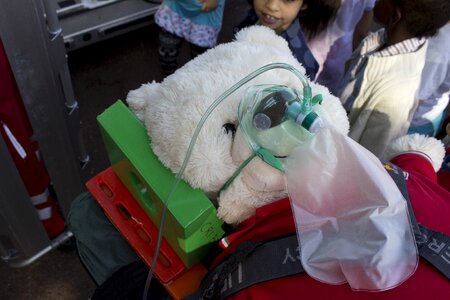 Ambulance rescue nurse photo