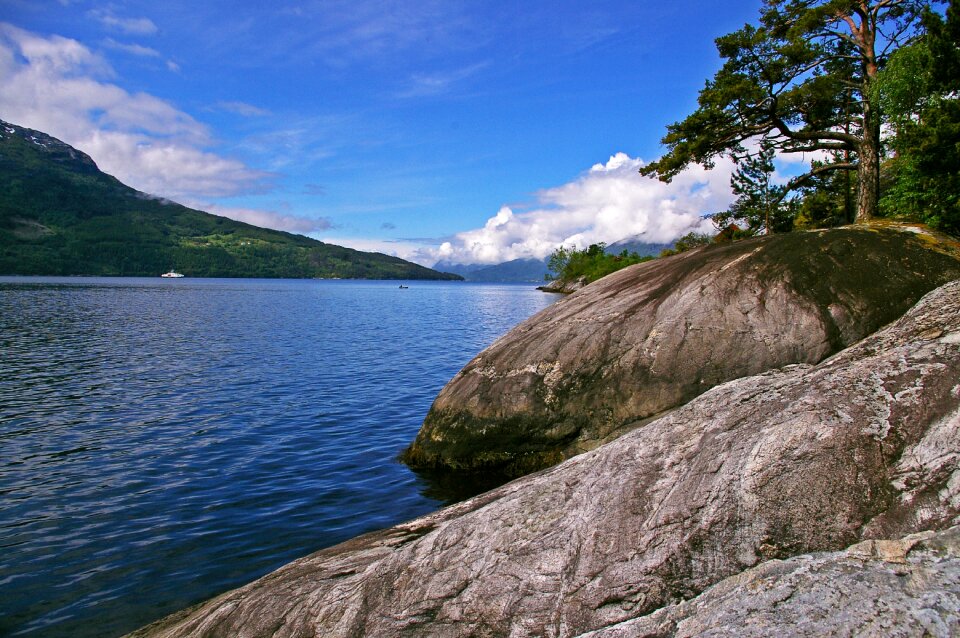 Landscape scandinavia water