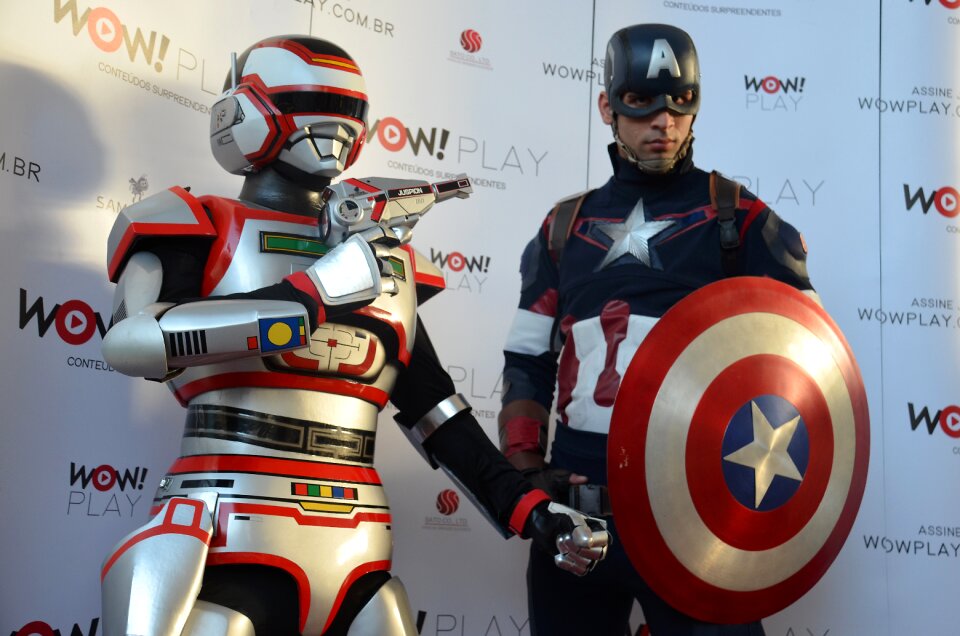 Geek cosplay tokusatsu
