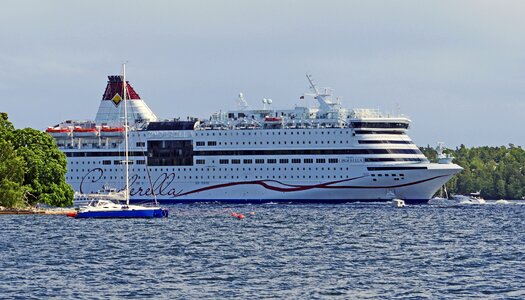 Water sports area finland ferry cinderella