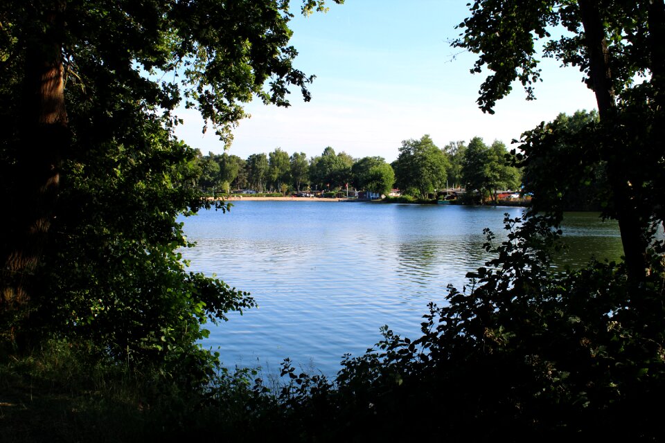 Nature bank landscape