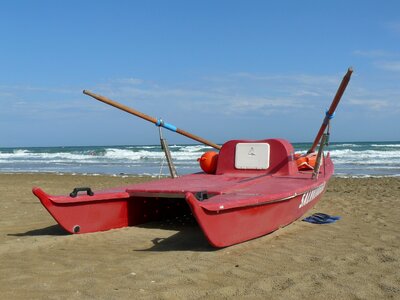 Boat lifeboat rowing boat
