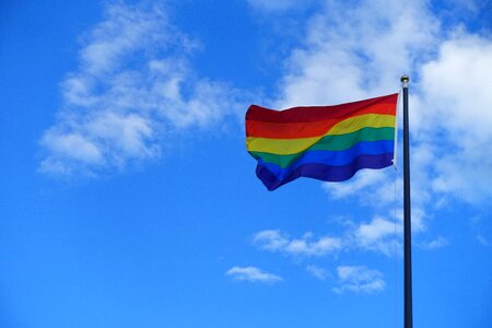 Rainbow love pride rights