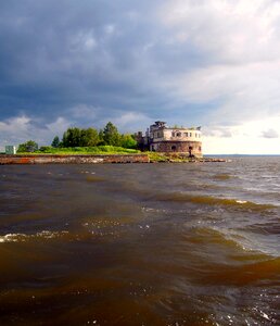 Fortification seascape sea