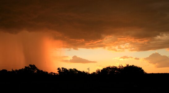 Horizon outdoor evening